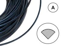 Сварочный пруток ПУ черный (профиль А) Сварочный пруток ПУ черный (профиль А)