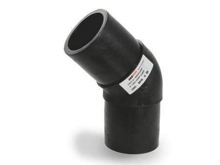 ОТВОД ЛИТОЙ 45° PE100 PN10 D225 ОТВОД ЛИТОЙ 45° PE100 PN10 D225