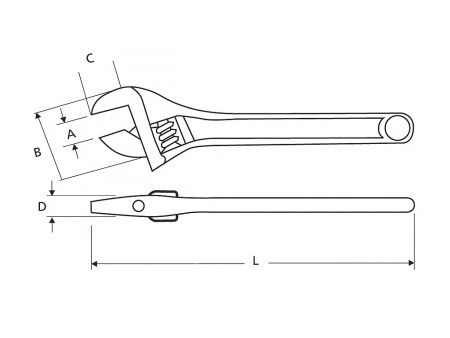 Разводной ключ 135, 12 Разводной ключ 135, 12