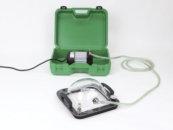 Круглый вакуумный колпак с насосом Круглый вакуумный колпак с насосом