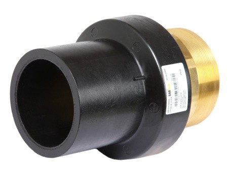 Переход ПЭ/ЛАТУНЬ PN16 SDR11 PE100 D32X1" наружная резьба